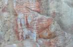 Pinturas rupestres de 7 mil anos, na Lapinha, região da Serra do Cipó - MG