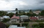 Port Antonio visto da janela da nossa Guest House, no nordeste da Jamaica Port Antonio visto da janela da nossa Guest House, no nordeste da Jamaica
