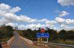 Primeira ponte de concreto sobre o Rio São Francisco, próximo à Delfinópolis na região da Serra da Canastra - MG