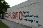 Propagandas do socialismo, muito comum nas ruas de Havana - Cuba