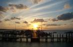 Pôr-do-sol em Harbour Island