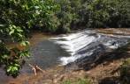 Refrescando-se na Cachoeira do Gravatá, em Itacaré - BA