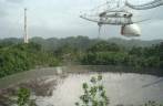 Rádio telescópio de Arecibo, em Porto Rico. O maior do mundo.