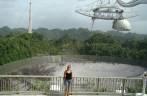Rádio telescópio de Arecibo, em Porto Rico. O maior do mundo.