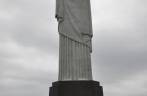 Tradicional foto com o Cristo Redentor, no Rio de Janeiro - RJ
