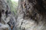 Trecho mais estreito co Canyon de Somoto, na Nicarágua Trecho mais estreito co Canyon de Somoto, na Nicarágua