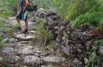 Trilha calçada pelos escravos, em Lençóis, na Chapada Diamantina - BA
