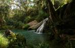 Uma das quedas d'água da Cascata del Nicho, próxima à Cienfuegos, em Cuba Uma das quedas d'água da Cascata del Nicho, próxima à Cienfuegos, em Cuba