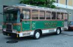 Ônibus que serve o centro antigo de San Juan - Porto Rico