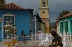 Vida tranquila na cidade histórica de Trinidad, em Cuba