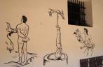 Visita à antiga prisão somozista em León, na Nicarágua. Visita à antiga prisão somozista em León, na Nicarágua.