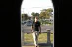 Visitando a catedral de St. George, em Georgetown - Guiana Visitando a catedral de St. George, em Georgetown - Guiana