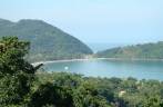 Vista da Praia do Lázaro em Ubatuba - SP