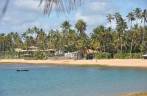 Vista do Bar do Souza, na Praia do Forte - BA