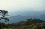 Visão das montanhas quase chegando à Tronqueira, na trilha mineira de acesso ao Pico da Bandeira, no PN do Caparaó - MG/ES