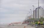 Visão de Praia Grande, no litoral sul de São Paulo