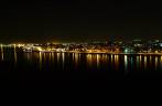 Visão noturna de Havana - Cuba, do alto da Fortaleza de San Carlos