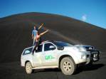 1000dias no Cerro Negro próximo, à León, na Nicarágua.