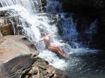 A deliciosa e 'abençoada' cachoeira do Mato Grande, no Parque Nacional Grande Sertão Veredas, no noroeste de MG (região de Chapada Gaúcha)