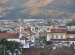 Bela vista do centro histórico de Mariana - MG