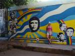 Mural no Museu dos Revolucionários, em León, na Nicarágua