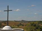 Vista do alto da colina em Laranjeiras - SE