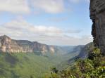 Vista do Vale do Pati do alto do Morro do Castelo, na Chapada Diamantina - BA