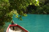 A fantástica Blue Lagoon, em Port Antonio, no nordeste da Jamaica