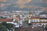 Bela vista do centro histórico de Mariana - MG