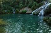 Delicioso banho num dos poços da Cascata del Nicho, próxima à Cienfuegos, em Cuba