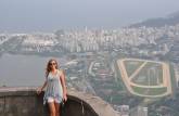 Ipanema, Leblon e Gávea vistos do alto do Corcovado, no Rio de Janeiro - RJ