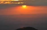 Pôr-do-sol no Pico do Gavião em Andradas - MG