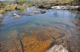 Rio logo abaixo do Poço Esmeralda em Carrancas - MG