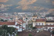 Bela vista do centro histórico de Mariana - MG