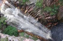 Cachoeira do Buracão vista de cima, próxima à Ibicoara, na Chapada Diamantina - BA