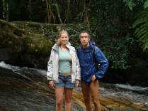 Cachoeira e poço no Saco do Mamanguá, região de Parati - RJ