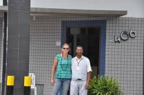 Com o James, do hotel Kalilandia, em Feira de Santana - BA