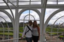 Dentro do Palácio de Cristal, no Jardim Botânico, em Curitiba - PR