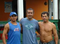 Dico, Rodrigo e o Seu Rubens - Barra do Ararapira