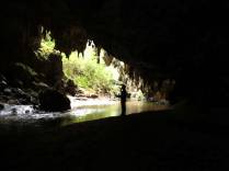 Entrada da caverna Temimina, no PETAR