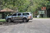 Entrada do P.N do Monte Pascoal, próximo à Itamaraju - BA