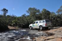Fiona enfrentando obstáculos em Carrancas - MG
