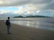 Inicio da manhã, início da volta na Ilha