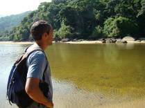 Lagoa na Praia da Lagoa em Ubatuba - SP