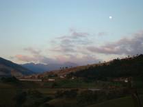 Lua quase cheia no caminho de volta para Passa Quatro - MG, após a conquista da Pedra da Mina