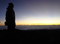 Magnífico nascer-do-sol visto dos 3.820 metros do pico Chirripó, ponto mais alto da Costa Rica