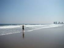 Manhã de sol em Iquique, no norte do Chile