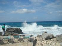 Mar no resort Stella Maris, em Long Island - Bahamas