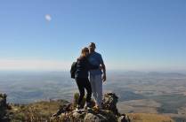 No alto da serra das Broas em Carrancas - MG