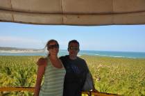 No mirante da Praia do Gunga em Barra de São Miguel - AL